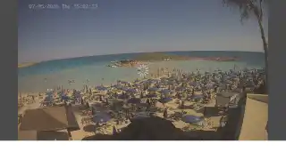 Miniatura 7 maja 2026 13:00 Ayia Napa Cypr - Nissi Beach plaża