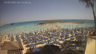 Miniatura 9 maja 2026 11:00 Ayia Napa Cypr - Nissi Beach plaża