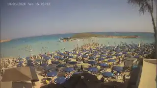 Miniatura 10 maja 2026 13:00 Ayia Napa Cypr - Nissi Beach plaża