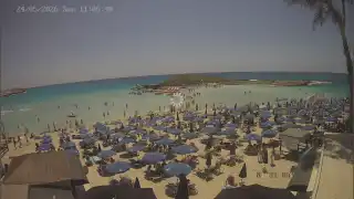 Miniatura 24 maja 2026 10:00 Ayia Napa Cypr - Nissi Beach plaża