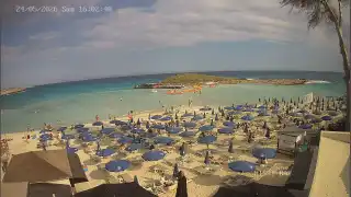 Miniatura 24 maja 2026 14:00 Ayia Napa Cypr - Nissi Beach plaża