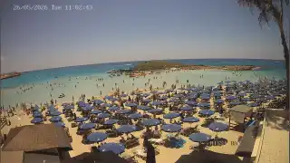 Miniatura 26 maja 2026 09:00 Ayia Napa Cypr - Nissi Beach plaża