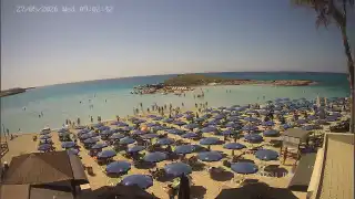 Miniatura 27 maja 2026 07:00 Ayia Napa Cypr - Nissi Beach plaża