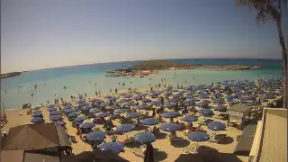 Miniatura 28 maja 2026 07:00 Ayia Napa Cypr - Nissi Beach plaża