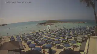 Miniatura 31 maja 2026 08:00 Ayia Napa Cypr - Nissi Beach plaża