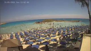 Miniatura 31 maja 2026 11:00 Ayia Napa Cypr - Nissi Beach plaża