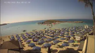 Miniatura 1 czerwca 2026 06:00 Ayia Napa Cypr - Nissi Beach plaża