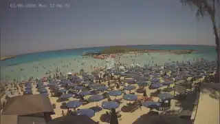 Miniatura 1 czerwca 2026 11:00 Ayia Napa Cypr - Nissi Beach plaża