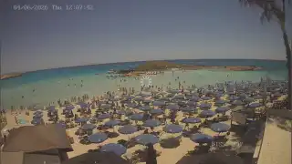 Miniatura 4 czerwca 2026 11:00 Ayia Napa Cypr - Nissi Beach plaża