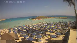Miniatura 7 czerwca 2026 13:00 Ayia Napa Cypr - Nissi Beach plaża