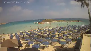 Miniatura 9 czerwca 2026 13:00 Ayia Napa Cypr - Nissi Beach plaża