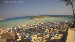 Miniatura 10 czerwca 2026 13:00 Ayia Napa Cypr - Nissi Beach plaża