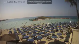 Miniatura 11 czerwca 2026 07:00 Ayia Napa Cypr - Nissi Beach plaża