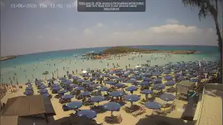 Miniatura 11 czerwca 2026 09:00 Ayia Napa Cypr - Nissi Beach plaża