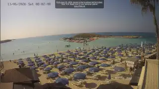 Miniatura 13 czerwca 2026 06:00 Ayia Napa Cypr - Nissi Beach plaża