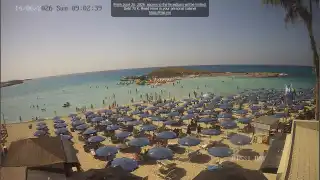 Miniatura 14 czerwca 2026 07:00 Ayia Napa Cypr - Nissi Beach plaża