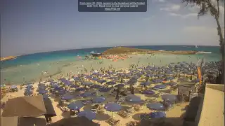 Miniatura 14 czerwca 2026 13:00 Ayia Napa Cypr - Nissi Beach plaża