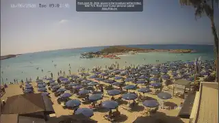 Miniatura 16 czerwca 2026 07:00 Ayia Napa Cypr - Nissi Beach plaża