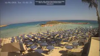 Miniatura 16 czerwca 2026 13:00 Ayia Napa Cypr - Nissi Beach plaża