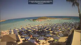 Miniatura 17 czerwca 2026 13:00 Ayia Napa Cypr - Nissi Beach plaża