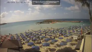 Miniatura 19 czerwca 2026 06:00 Ayia Napa Cypr - Nissi Beach plaża