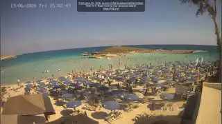 Miniatura 19 czerwca 2026 13:00 Ayia Napa Cypr - Nissi Beach plaża