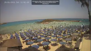 Miniatura 20 czerwca 2026 09:00 Ayia Napa Cypr - Nissi Beach plaża