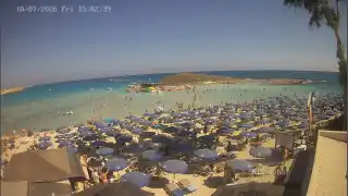 Miniatura 10 lipca 2026 13:00 Ayia Napa Cypr - Nissi Beach plaża