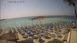 Miniatura 13 lipca 2026 07:00 Ayia Napa Cypr - Nissi Beach plaża