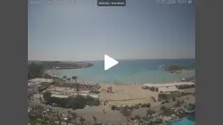 Miniatura 17 lipca 2026 07:00 Ayia Napa Cypr - Nissi Beach Panorama