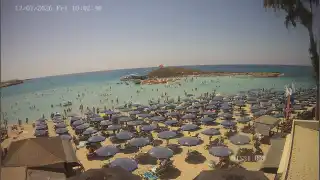 Miniatura 17 lipca 2026 08:00 Ayia Napa Cypr - Nissi Beach plaża
