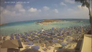 Miniatura 18 lipca 2026 13:00 Ayia Napa Cypr - Nissi Beach plaża