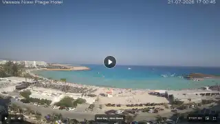 Miniatura 21 lipca 2026 14:00 Ayia Napa Cypr - Nissi Beach Panorama