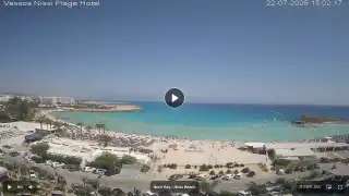 Miniatura 22 lipca 2026 12:00 Ayia Napa Cypr - Nissi Beach Panorama