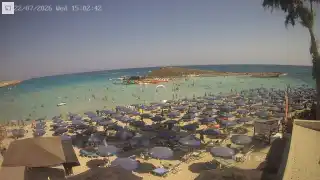 Miniatura 22 lipca 2026 13:00 Ayia Napa Cypr - Nissi Beach plaża