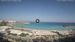Miniatura 22 lipca 2026 14:00 Ayia Napa Cypr - Nissi Beach Panorama