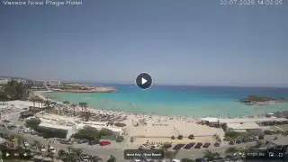 Miniatura 23 lipca 2026 11:00 Ayia Napa Cypr - Nissi Beach Panorama