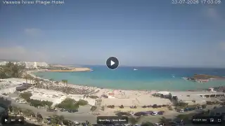 Miniatura 23 lipca 2026 14:00 Ayia Napa Cypr - Nissi Beach Panorama