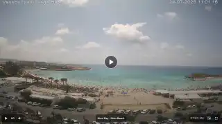 Miniatura 24 lipca 2026 08:00 Ayia Napa Cypr - Nissi Beach Panorama