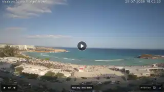 Miniatura 25 lipca 2026 15:00 Ayia Napa Cypr - Nissi Beach Panorama