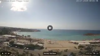 Miniatura 26 lipca 2026 06:00 Ayia Napa Cypr - Nissi Beach Panorama