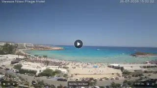 Miniatura 26 lipca 2026 12:00 Ayia Napa Cypr - Nissi Beach Panorama