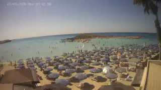 Miniatura 27 lipca 2026 07:00 Ayia Napa Cypr - Nissi Beach plaża