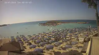 Miniatura 28 lipca 2026 06:00 Ayia Napa Cypr - Nissi Beach plaża