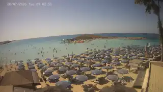 Miniatura 28 lipca 2026 07:00 Ayia Napa Cypr - Nissi Beach plaża