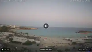 Miniatura 29 lipca 2026 17:00 Ayia Napa Cypr - Nissi Beach Panorama