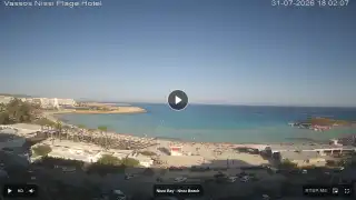 Miniatura 31 lipca 2026 15:00 Ayia Napa Cypr - Nissi Beach Panorama