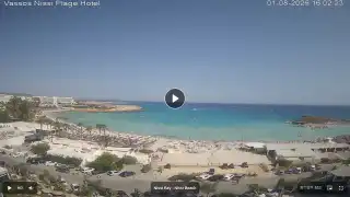Miniatura 1 sierpnia 2026 13:00 Ayia Napa Cypr - Nissi Beach Panorama