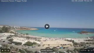 Miniatura 2 sierpnia 2026 12:00 Ayia Napa Cypr - Nissi Beach Panorama