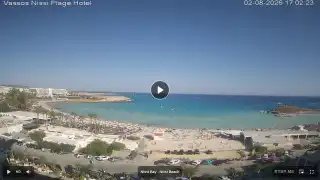 Miniatura 2 sierpnia 2026 14:00 Ayia Napa Cypr - Nissi Beach Panorama